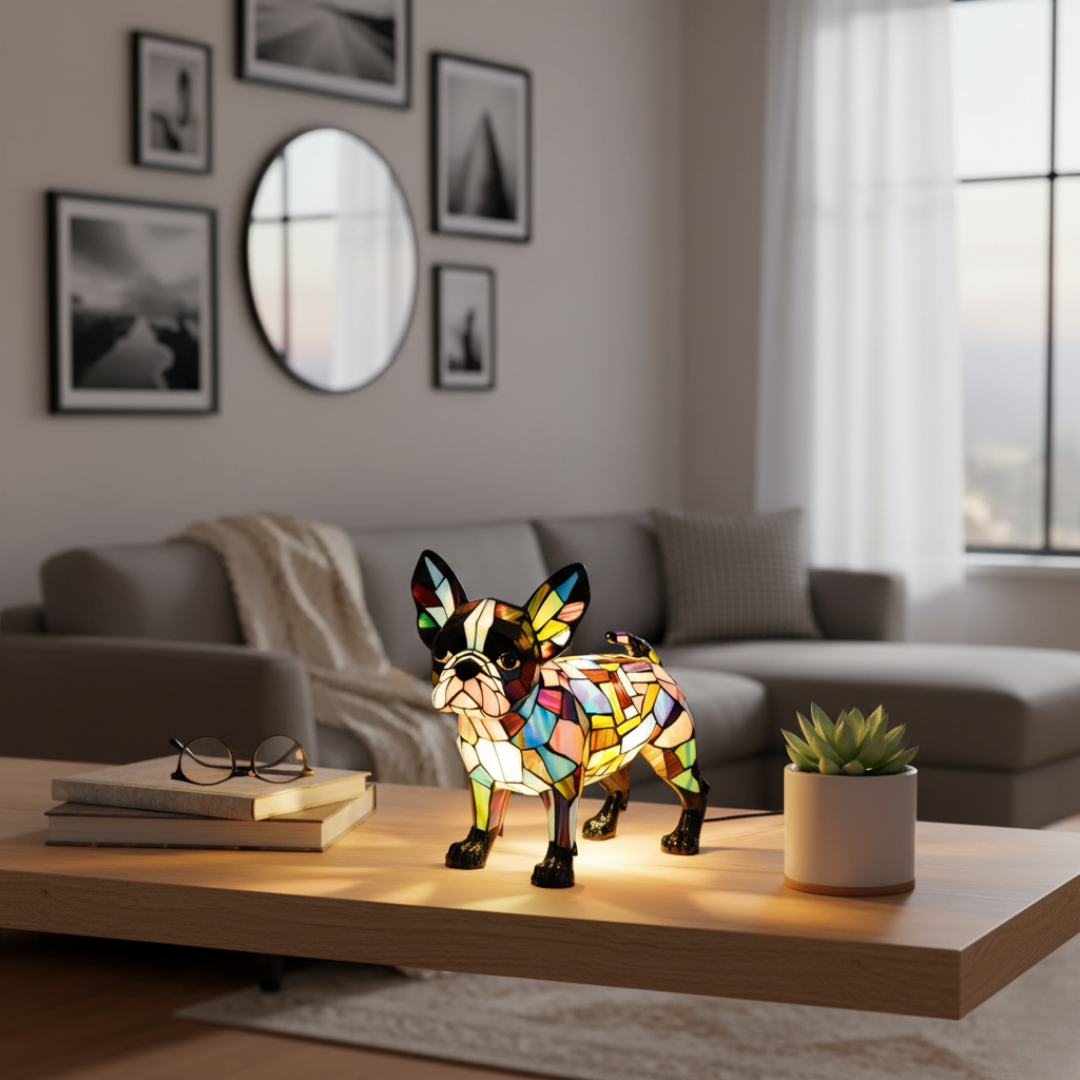 Sophistication Of Boston Terrier Gentle Light For Your Home