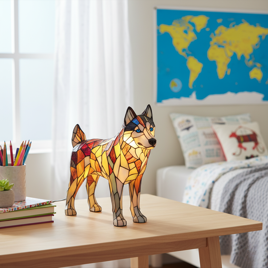 Nala of Eternal Glow and Gentle Hearthlight at Home