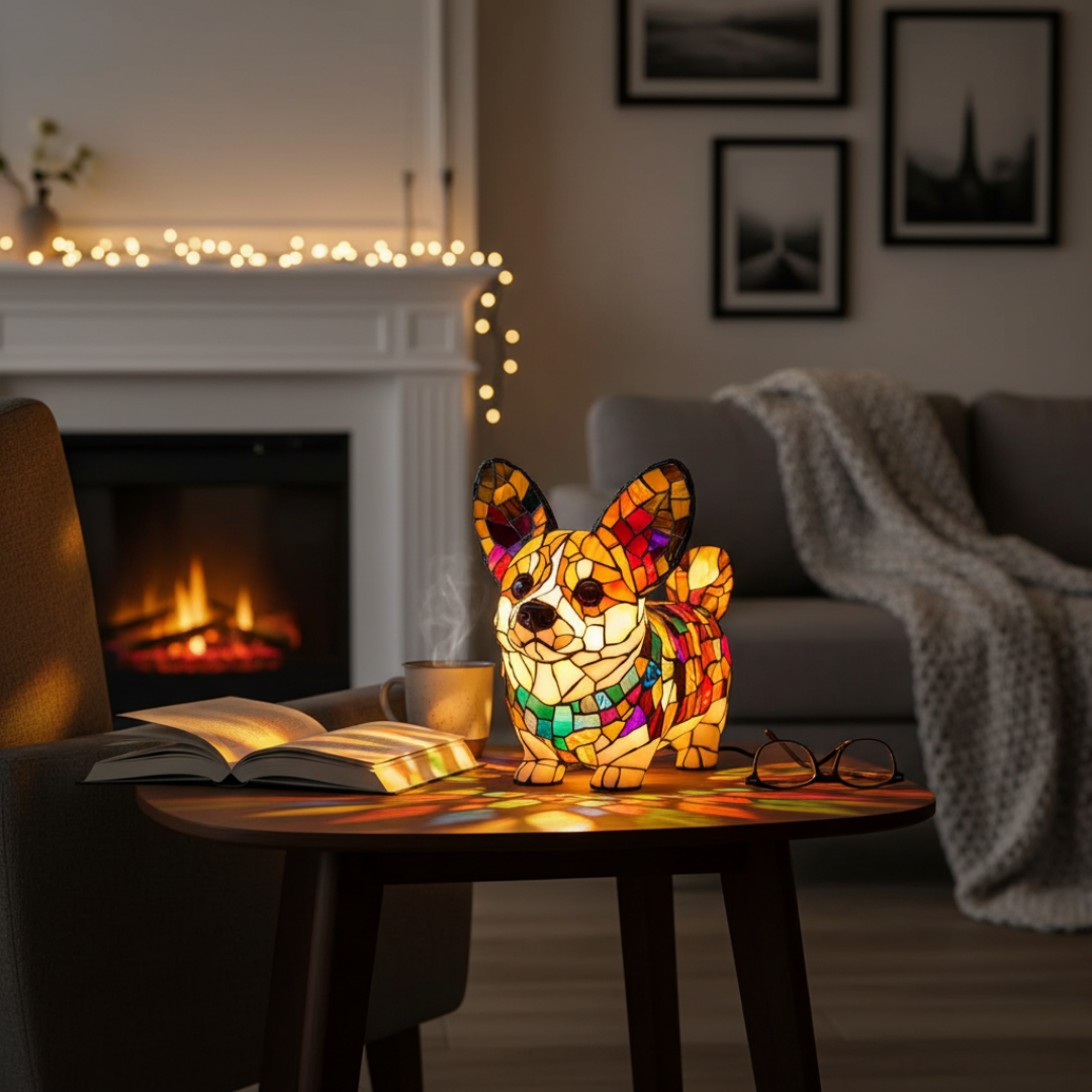 The Gentle Corgi of Eternal Glow and Home Warmth
