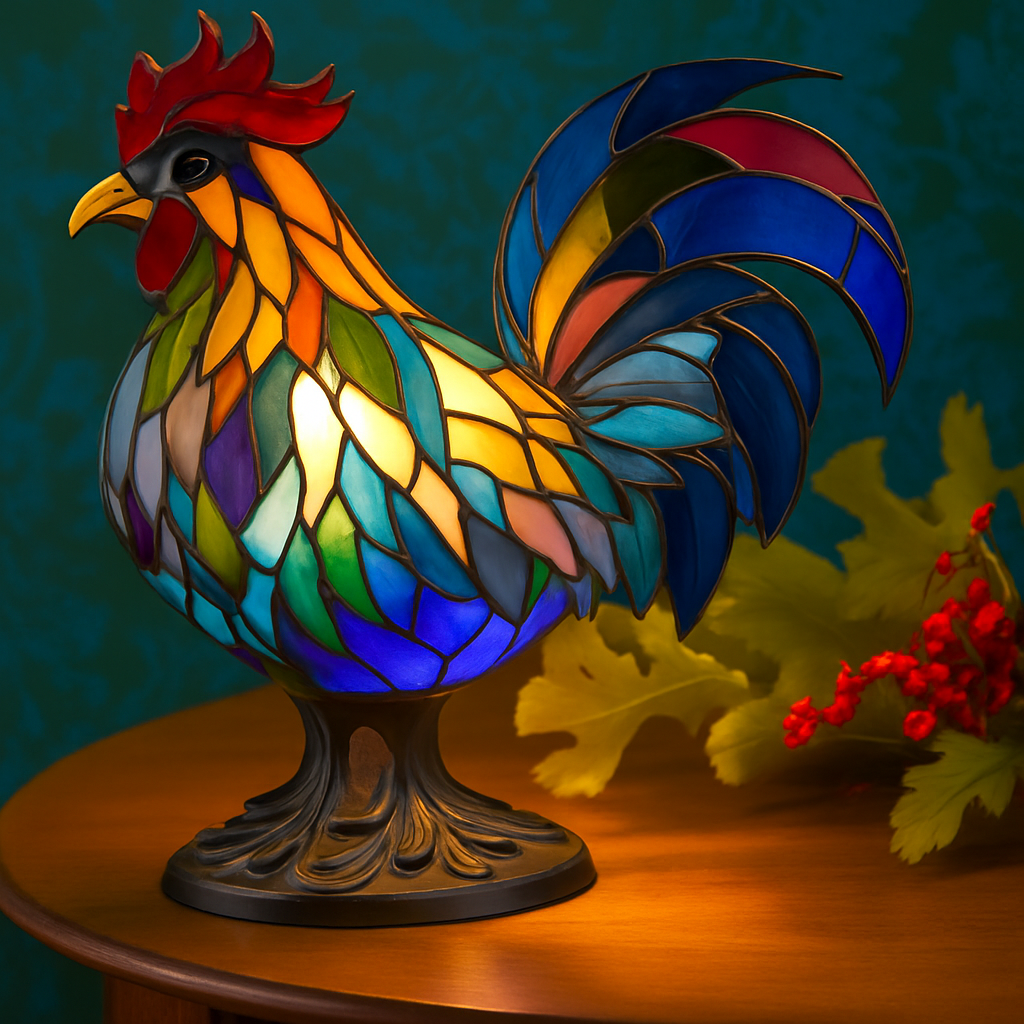 Ollie Colourful Rooster